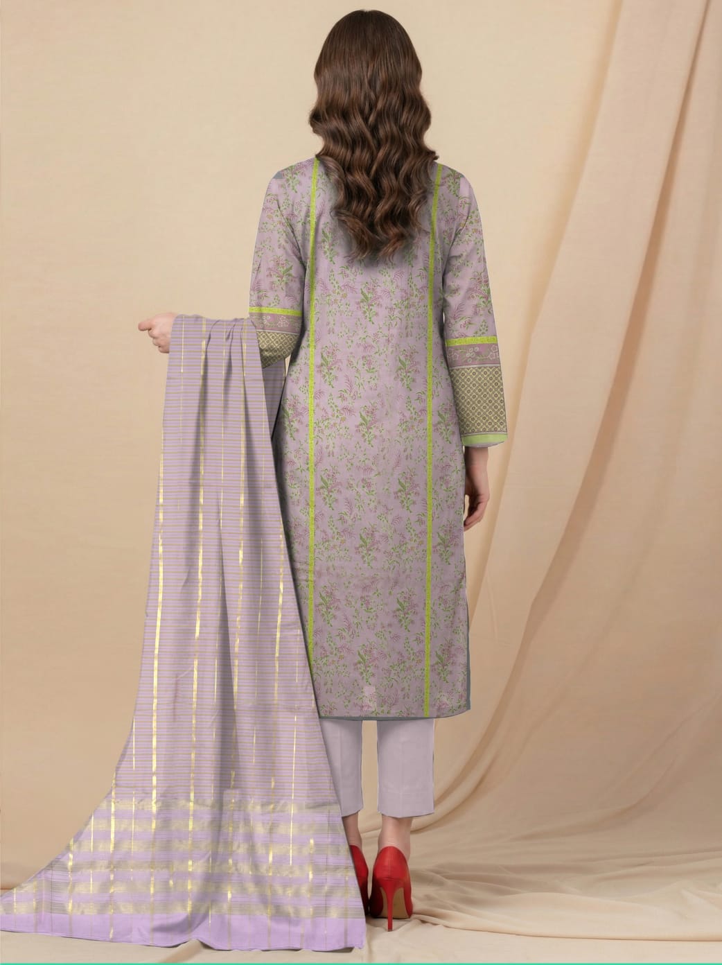 Zarai Premium Lawn - WOMEN SUIT - 3 PCS - ZPL06