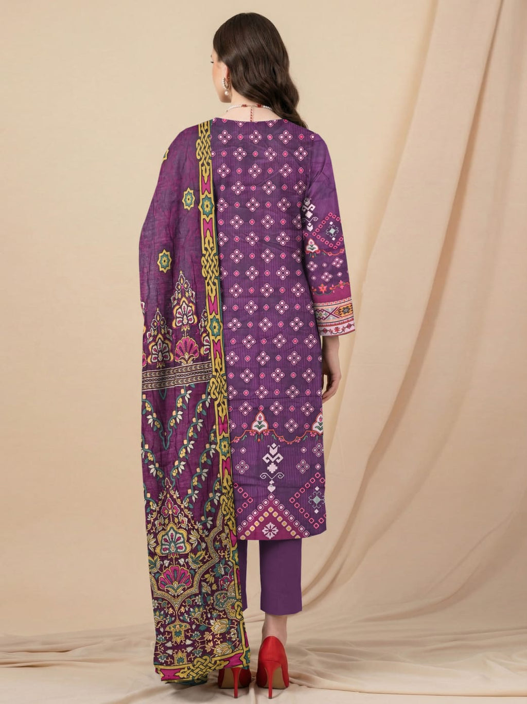Zarai Premium Lawn - WOMEN SUIT - 3 PCS - ZPL13