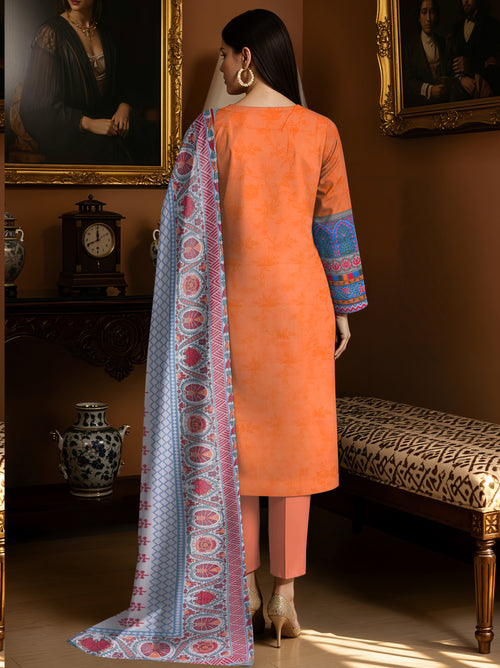 Zarai Premium Lawn - WOMEN SUIT - 3 PCS - ZPL04